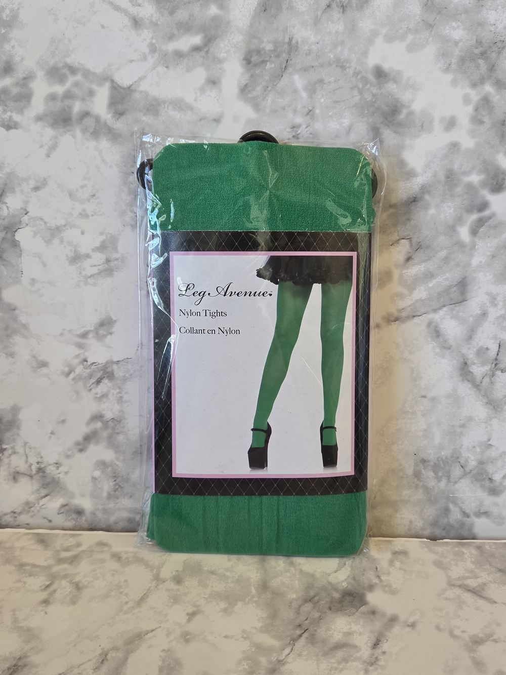 Leg Avenue Women's Nylon Spandex Tights - Kelly Green One Size
